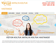 Tablet Screenshot of antalyakoltukhastanesi.com